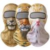 Outdoor Cycling Mask Unisex Summer 3D Animal Portrait Triangle Mask Sports Outdoor Neck Scarf Wind Sand Dustproof Helmet Lining