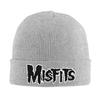 Misfits iconic band logo ripped Unisex Women Unisex Knitted Hat Beanie Pullover Cap Winter Thermal Warm Christmas Outdoor Cycl