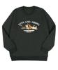 BEMIGHTY Love Cats Oversized Double-Sided Sweatshirt [Melan Grey] (B Type)