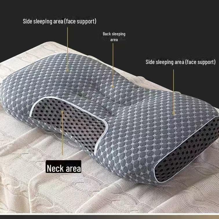 Supportive Pillow: Protects Cervical Spine for Better Sleep - Ideal for Home, Hotel, Students, Men & Women, Single Pack