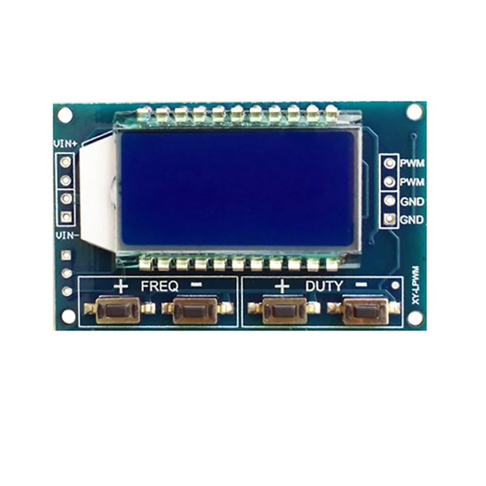 1pcs PWM Signal Generator PWM Pulse Frequency Duty Cycle Adjustable Module LCD Display 1Hz-150Khz 3.3V-30V PWM Board Module