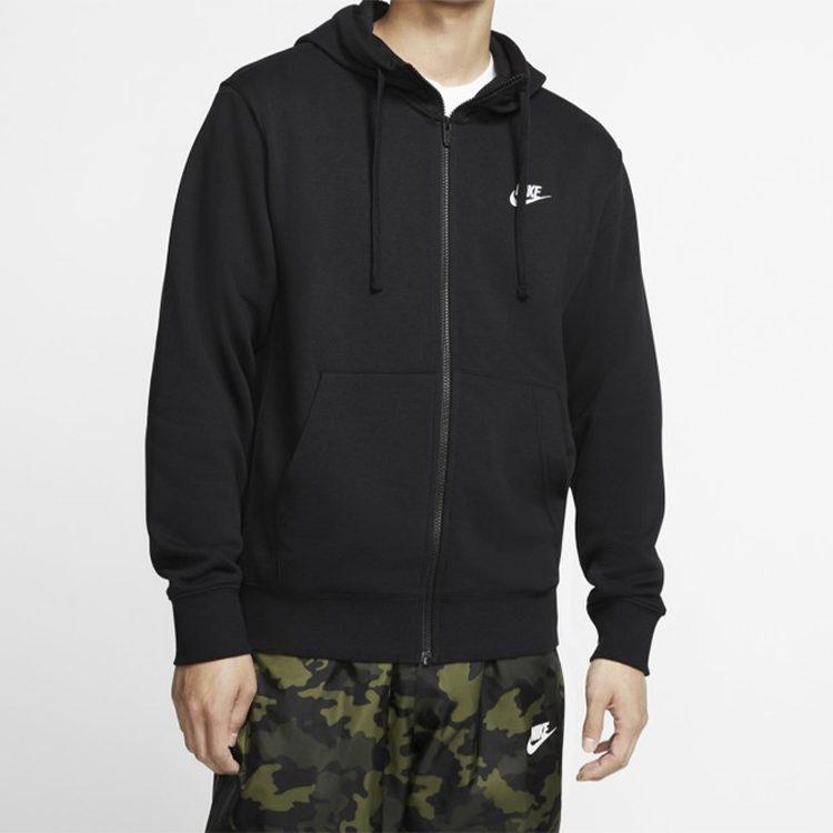 Nike Куртка Коллекция Спортивная Жизнь Весна Мужская Черная BV2649-010