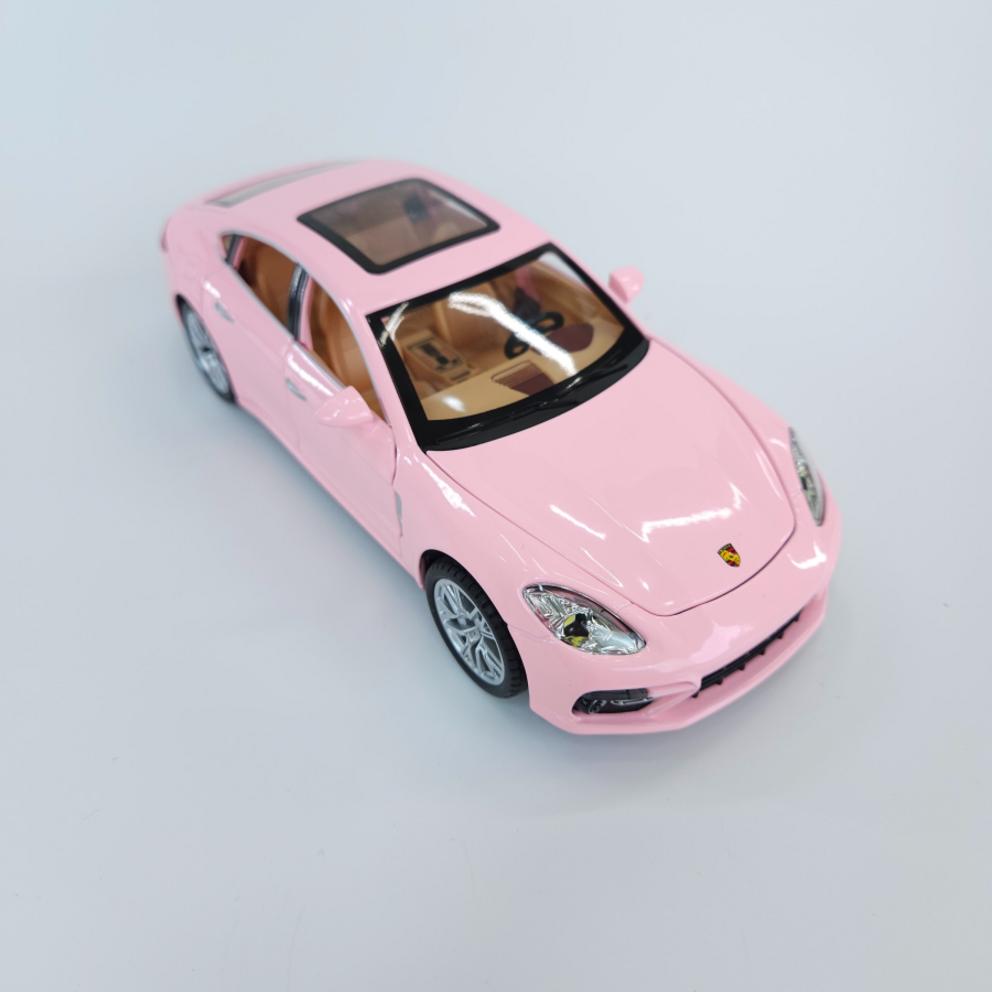 Велли 1:24 Розовый литой автомобиль Porsche Panamera