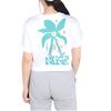 Nike Sportswear Women's Floral Embroidered Crewneck T-Shirt White FV4231-100