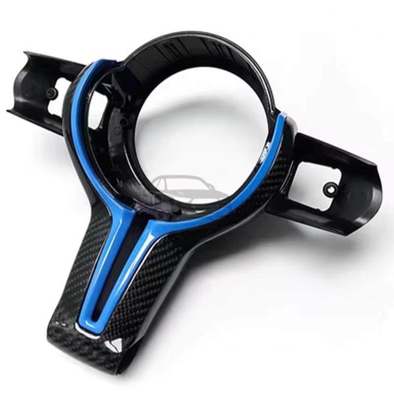 Steering Wheel Trim True carbon fiber frame For BMW M Series F80 F82 F10 F06 F12 F13 F15 F16 M-sport F20 F22 F30 F31 F32 F33 F36