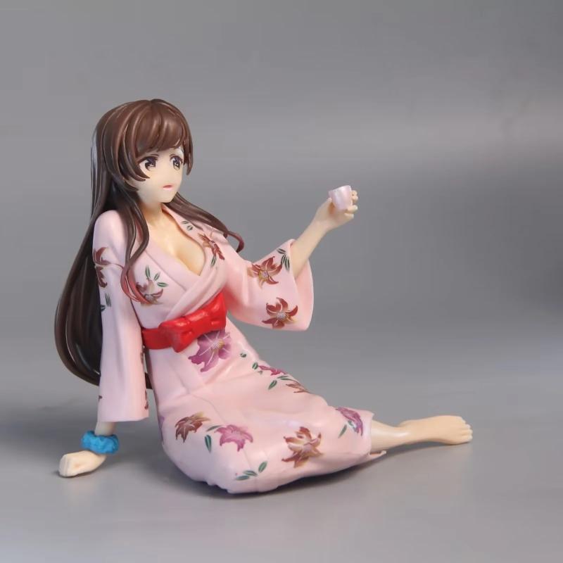 Kanojo Okarishimasu Mizuhara Chizuru Yukata Аниме Фигурка Игрушка ПВХ Фигурка Коллекционная Модель Куклы Игрушки