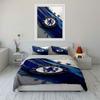 Chelsea FC logo pattern. Bedding sets Duvet cover sets Duvet covers Pillowcases(1* Duvet Cover 2* Pillowcases without duvet insert)
