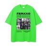 Рэпер Feid Ferxxo Концертный Постер Графическая Футболка Мужская Женская Хип-Хоп Ретро Высококачественная Футболка Повседневная Хлопковая Футболка с Круглым Вырезом Топы