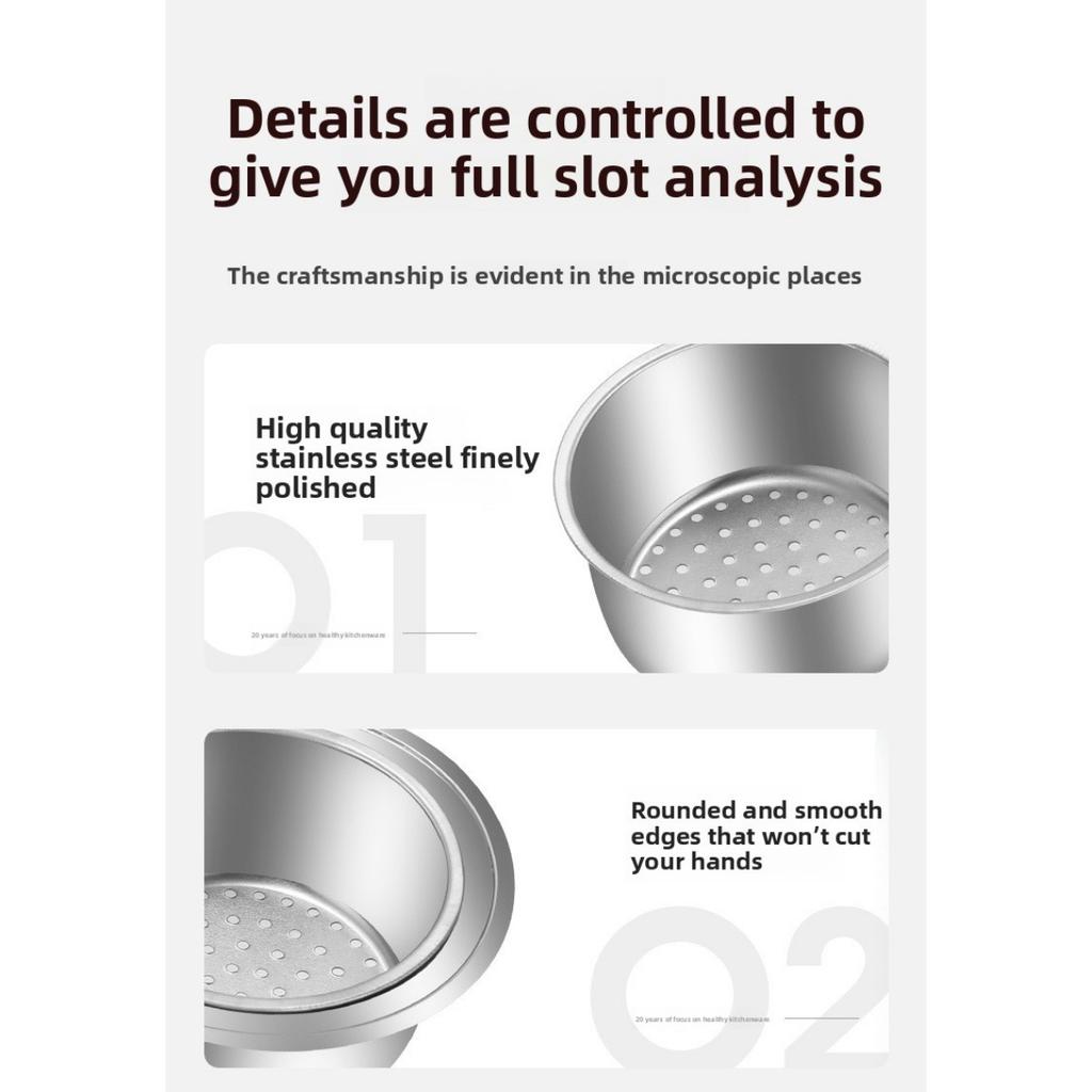 Stainless Steel Swan Drain Basket, Household Kitchen Hanging Drain Rack, Dry Wet Separation Storage Rack, Sink Filter Rack