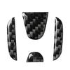 Car Real Carbon Fiber Steering Wheel Cover Trim For Honda Civic Sedan 2016-2021