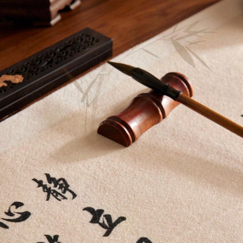 Chinese-style Calligraphy Felt Mat for Painting and Calligraphy Writing Brush Words Washable Pad Cloth Desk Protector Art Tools