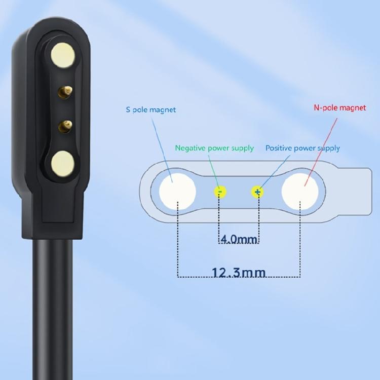 Magnetic USB Charging Cable for LS05/W26/RS4 Smartwatch Replacement USB Magnetic Charging Cradle Dock Stand Cable