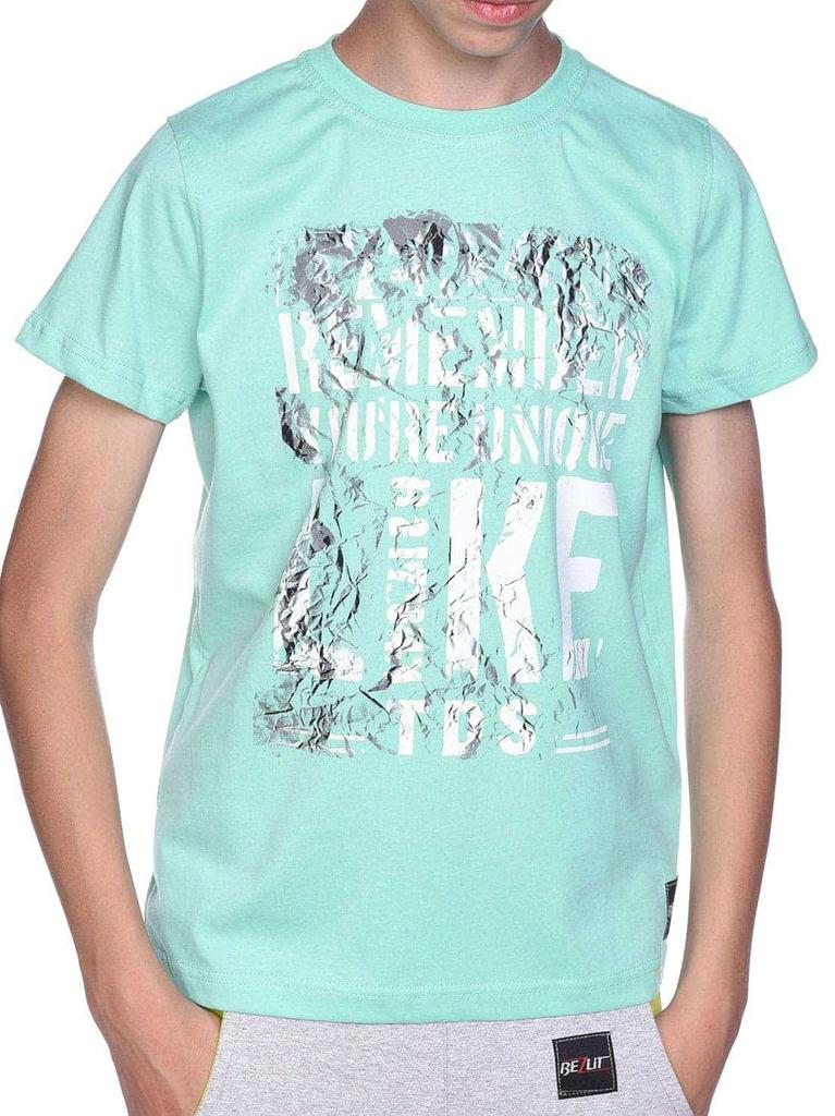 Футболка для мальчика с мотивным принтом