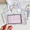 Cute Camera Phone Design Idol Card Holder Photocard Holder Sleeves Protective Collect Pendant Cartoon Photo Protective Case Gift