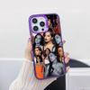 Модный фиолетовый полупрозрачный чехол для мобильного телефона Becky G для iPhone 17 16 15 14 13 12 11 X XR XS Air Pro Max Plus Цветная крышка