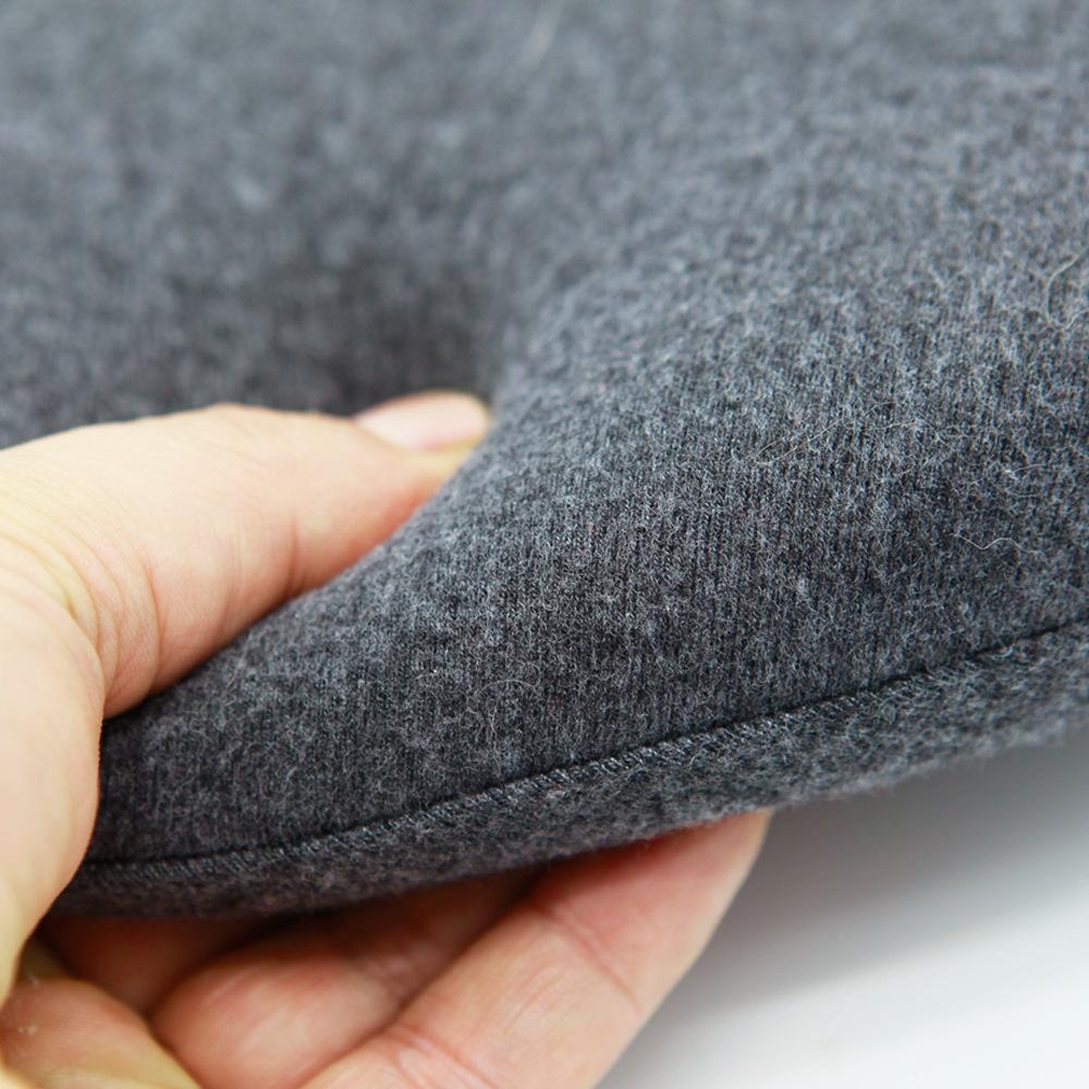 Круглая подушка на сиденье татами в стиле MUJI - Дышащая, однотонная, с завязками для офисного стула