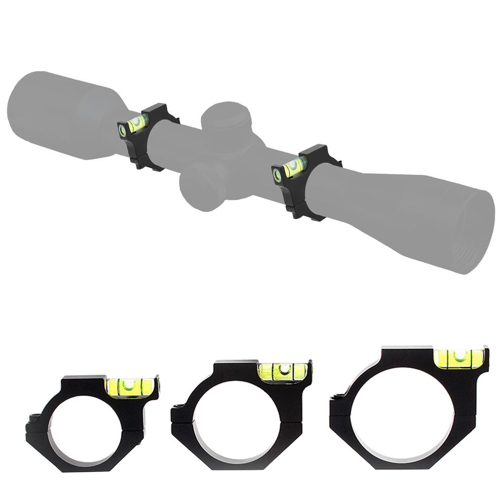 Precision Scope Leveling for Precision Shooting 1inch Rings Reducer Smooth Scope Bubble Level Indicator Clamp Mount