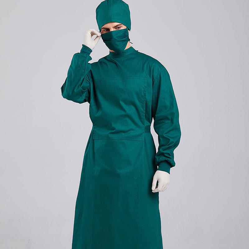 Унисекс хирургические шапочки-буффант для медицинских работников - Черный, Зеленый, Белый