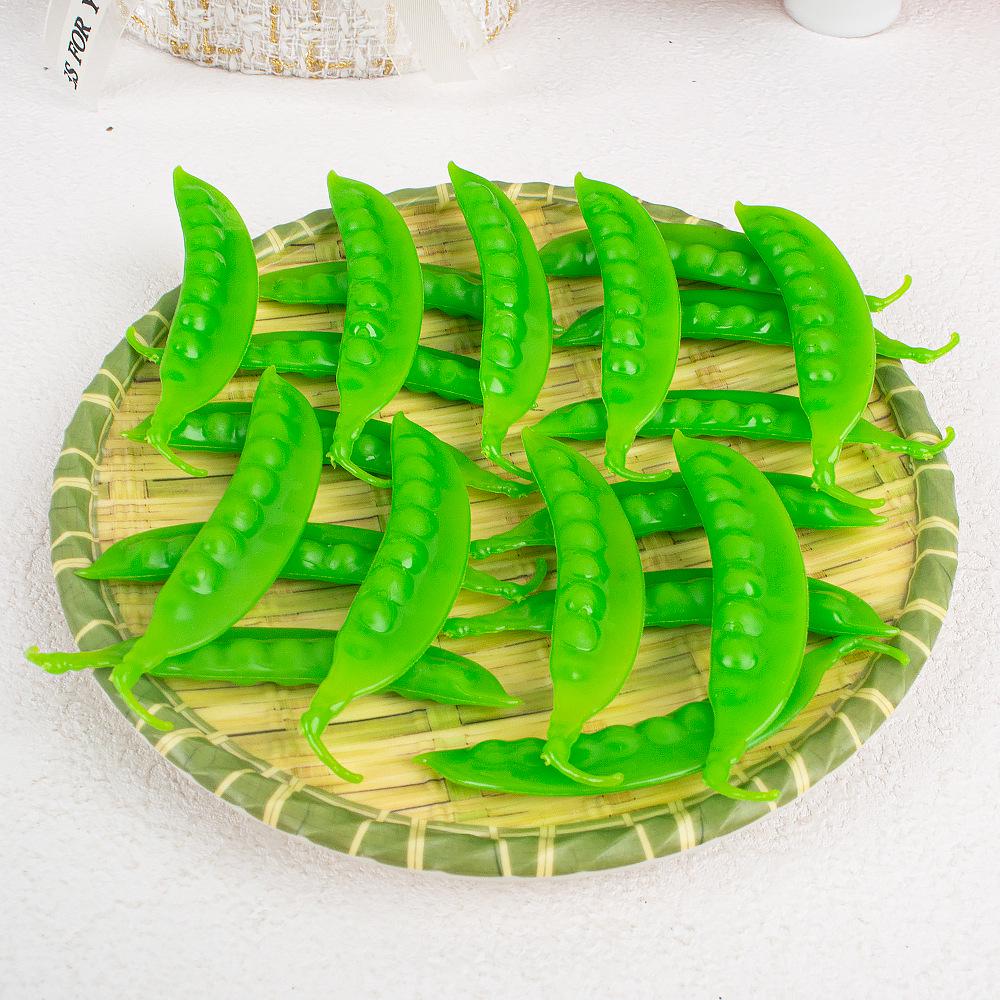 Игрушка Кукольный домик Имитация Стручка Гороха - Игрушка для ролевых игр Кухня и Реквизит для фотографии