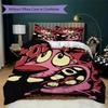 Courage Dog Pattern Bedding uilt Set uilt Cover Pillowcase Home Decoration Birthday Gift (1 * duvet cover + 2 * pillowcase without core)20