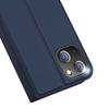 Etui do iPhone 15 Plus pokrowiec z klapką i portfelem Dux Ducis Skin Pro - niebieskie