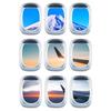 3 шт. Наклейка на стену «Фальшивое окно» для помещений, спальни, ванной комнаты, столовой