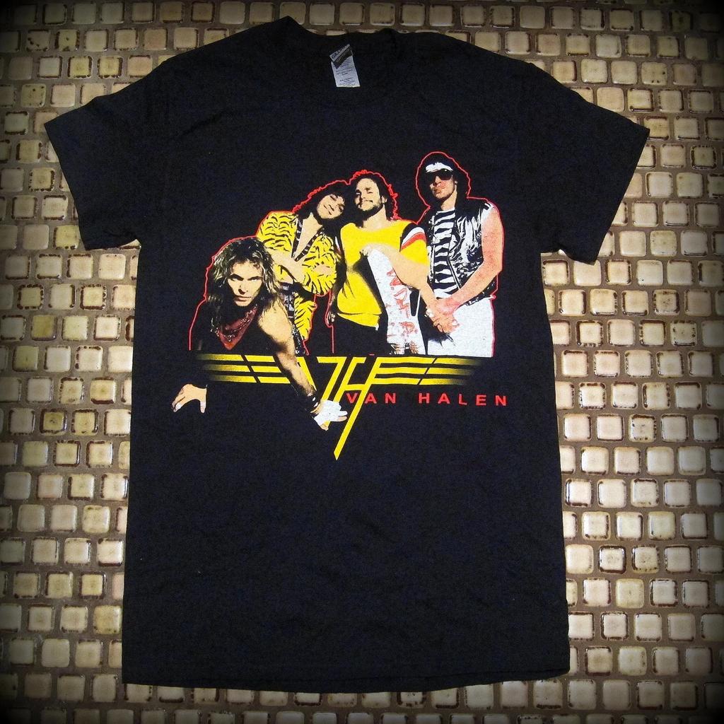 Van Halen Band Black Unisex T-shirt Size S-4XL