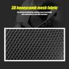 Летняя прохладная 3D сетчатая накладка на сиденье мотоцикла, дышащая накладка на сиденье скутера, подушка, противоскользящая накладка, сетчатая защитная накладка
