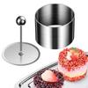 Premium Stainless Steel Dessert Ring Set - Versatile Baking Tools for Pies, Cakes, and More