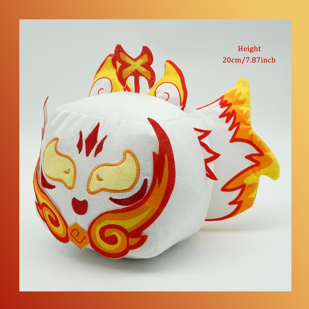TreasuringU New Fruits Blox Plush Toys Become Luck Block Anime Game Stuffed Toy Devil Fruit Soft Dolls Kids Birthday Gifts