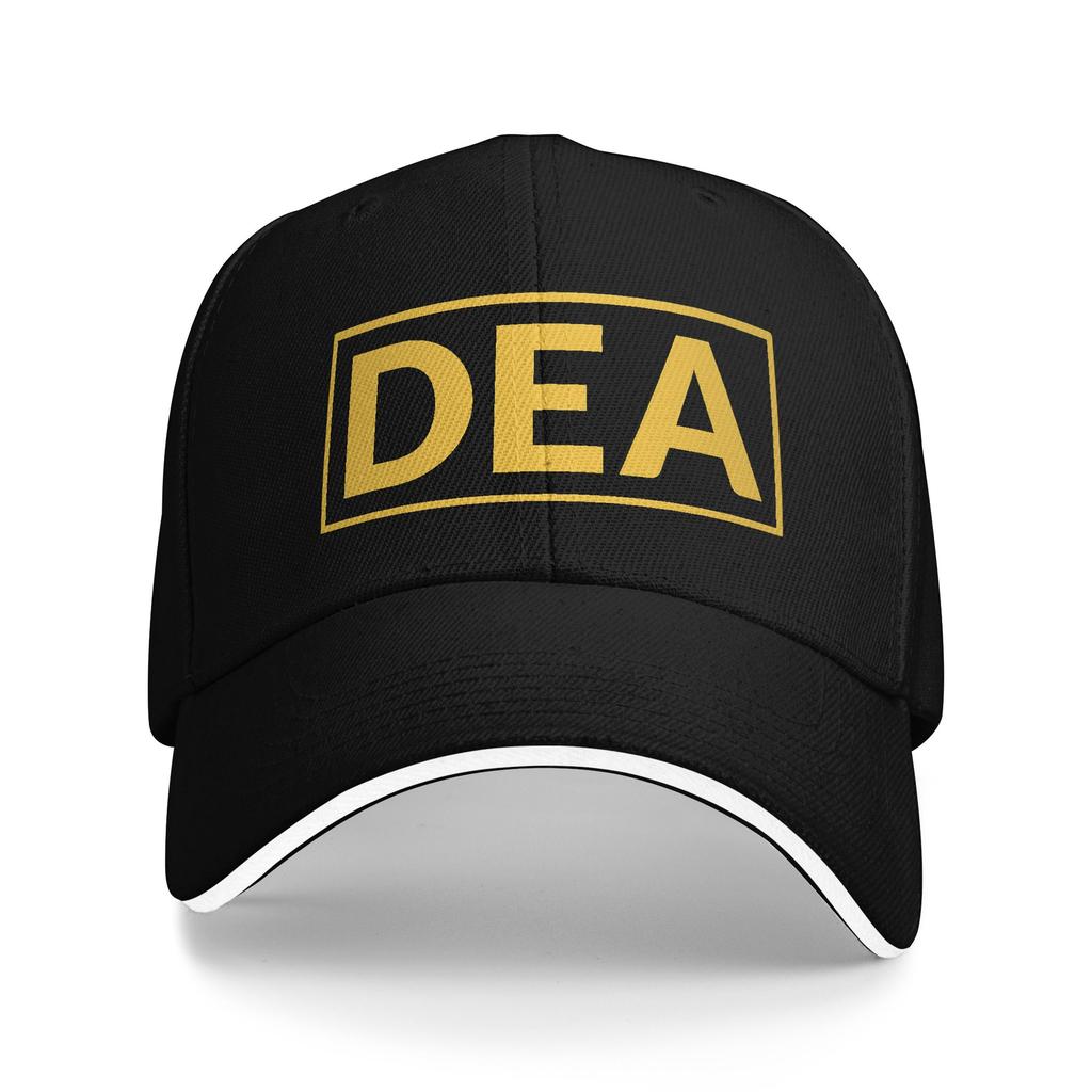 DEA Special Agent Baseball Cap Hip Hop Sandwich Caps Unisex Adjustable Sun Cap Workouts