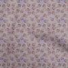 Cotton Flex Dusty Gray Fabric Leaves Craft Projects Decor Fabric Printed By The Yard 40 Inch