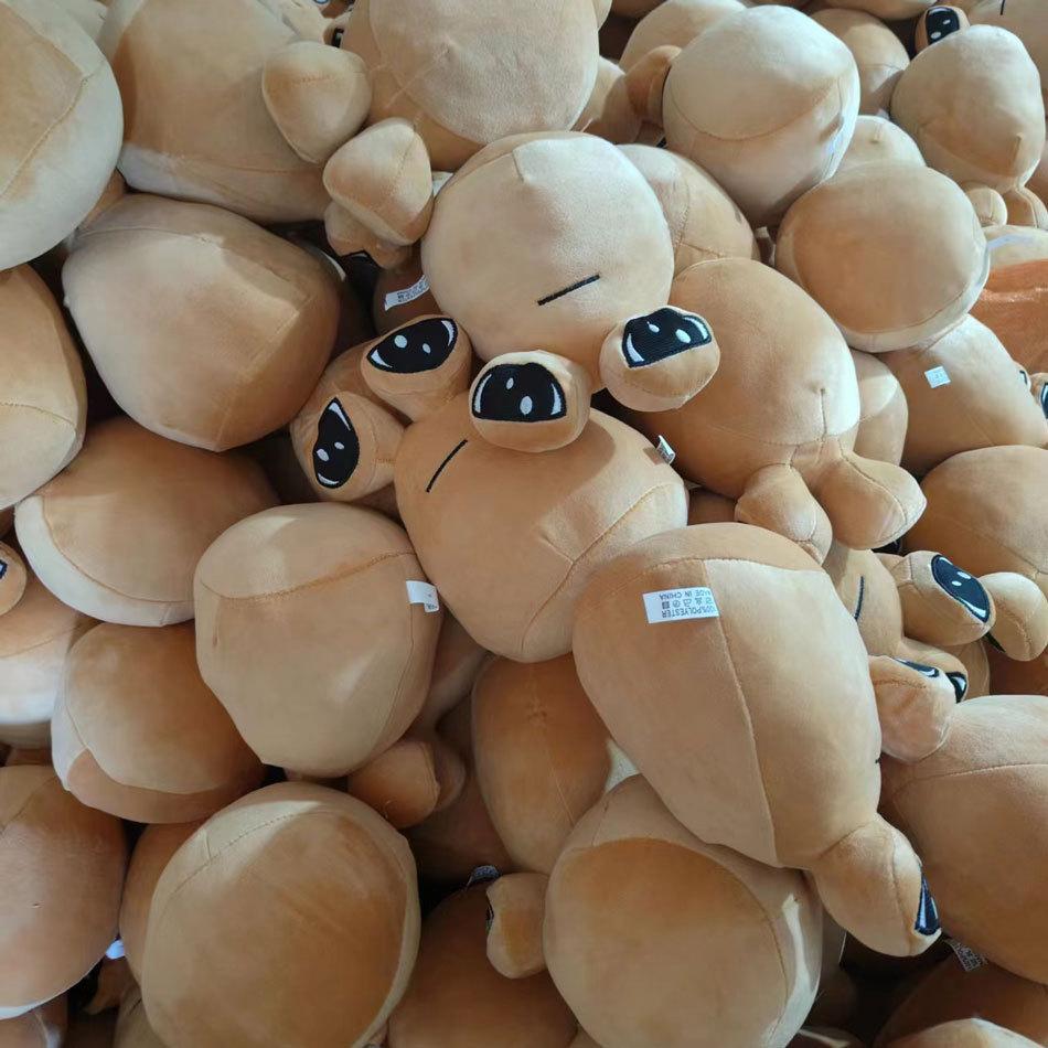 Популярные игры Мой питомец инопланетянин коричневый плюшевый игрушка плюшевый эмоциональный инопланетянин плюшевый наполнитель животное плюшевая кукла 22 см