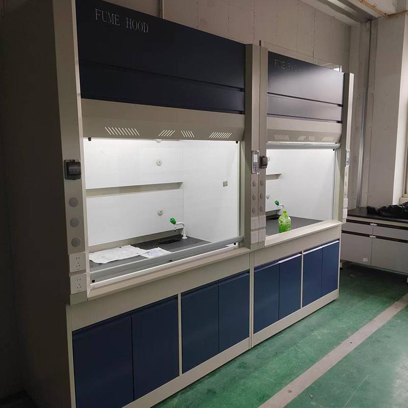 Steel Floor-Standing Fume Hood with Ventilation System & Acid-Alkali Resistant Design