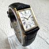 Used [New Battery] SEIKO Tank S.W.U. Suwa Seikosha Combi Men's Watch