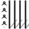 Day and Night - Day and Night Table Legs Adjustable In 4 Heights Black 1100 Mm