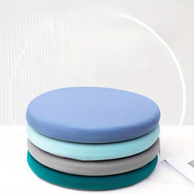 Подушка сиденья с эффектом памяти из ткани Ice-Slip из круглого волокна для офиса и дома, подушка сиденья с эффектом отскока для любого сезона