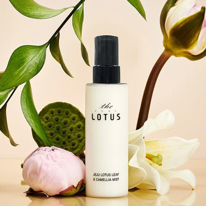 THE PURELOTUS Мист с листьями лотоса и камелией с острова Чеджу 80 мл