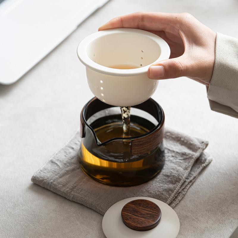 Чайник и набор чашек Zen, 1 чаша, 3 чашки, домашний набор для приготовления чая, дорожный набор для чая, переносная сумка для отдыха на природе, принадлежности для китайского чайного сервиза