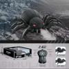New RC Spider Robot Remote Control Spider Dragonfly Bee Toy with Spray/Light/Music Gift for 6-12 Years Old Boys Halloween Easter Children's Toys
