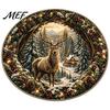 Holiday Party Floor Decoration Christmas 3D Illusion Rug, Black Hole Vortex Visual Effect Mat, Non-Slip Stylish Home Entrance Carpet Door Machine