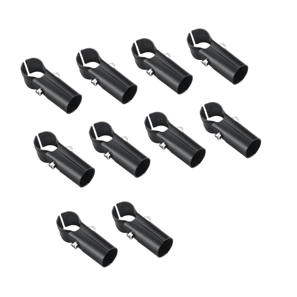 10x Tube Connector Pipe Fitting for Shelf Frame Cabinets Simplified Sheds