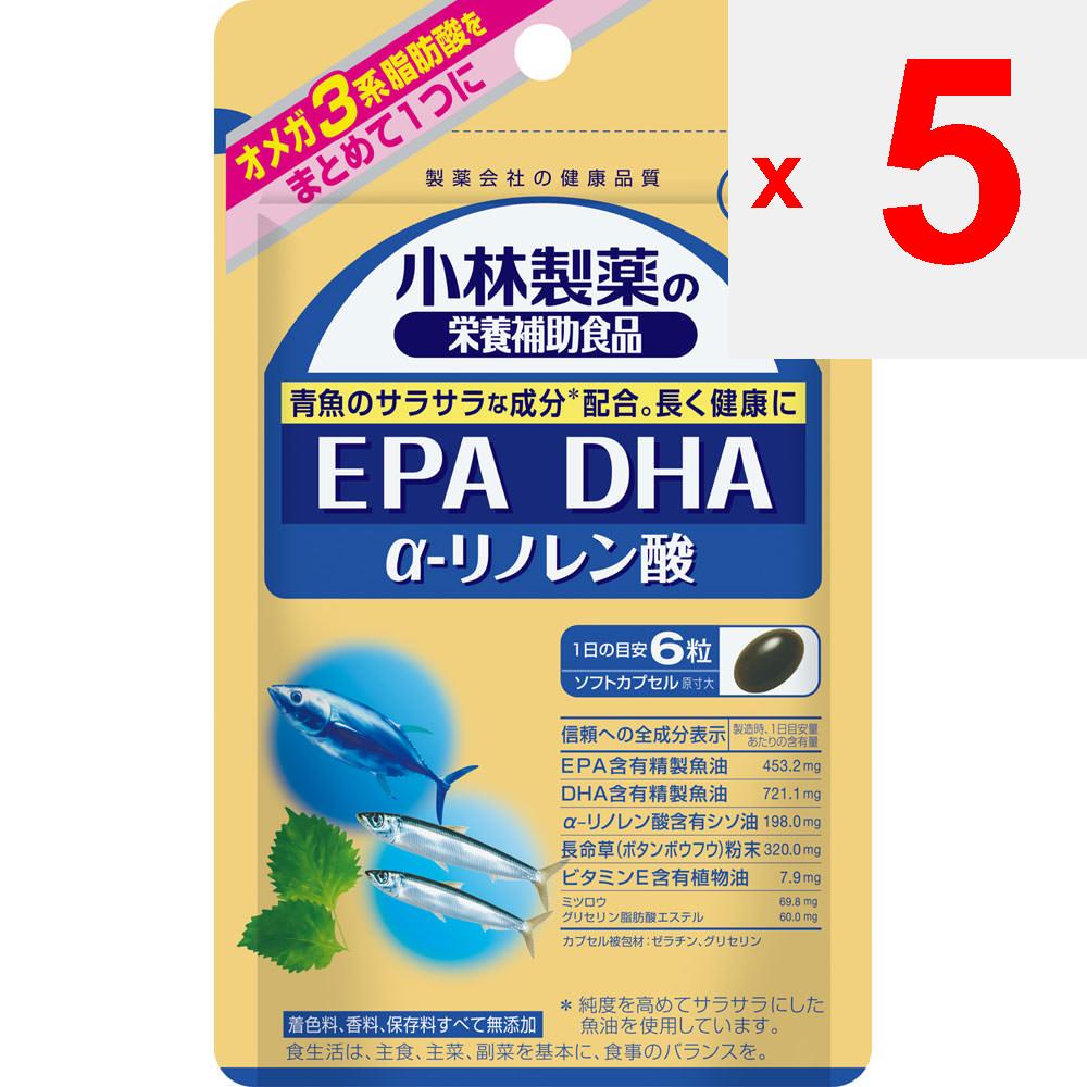 KOBAYASHI Pharmaceutical Kobayashi Pharmaceutical Пищевые добавки Пищевая добавка ЭПК ДГК альфа-линоленовая кислота 180 капсул Другое (проверить