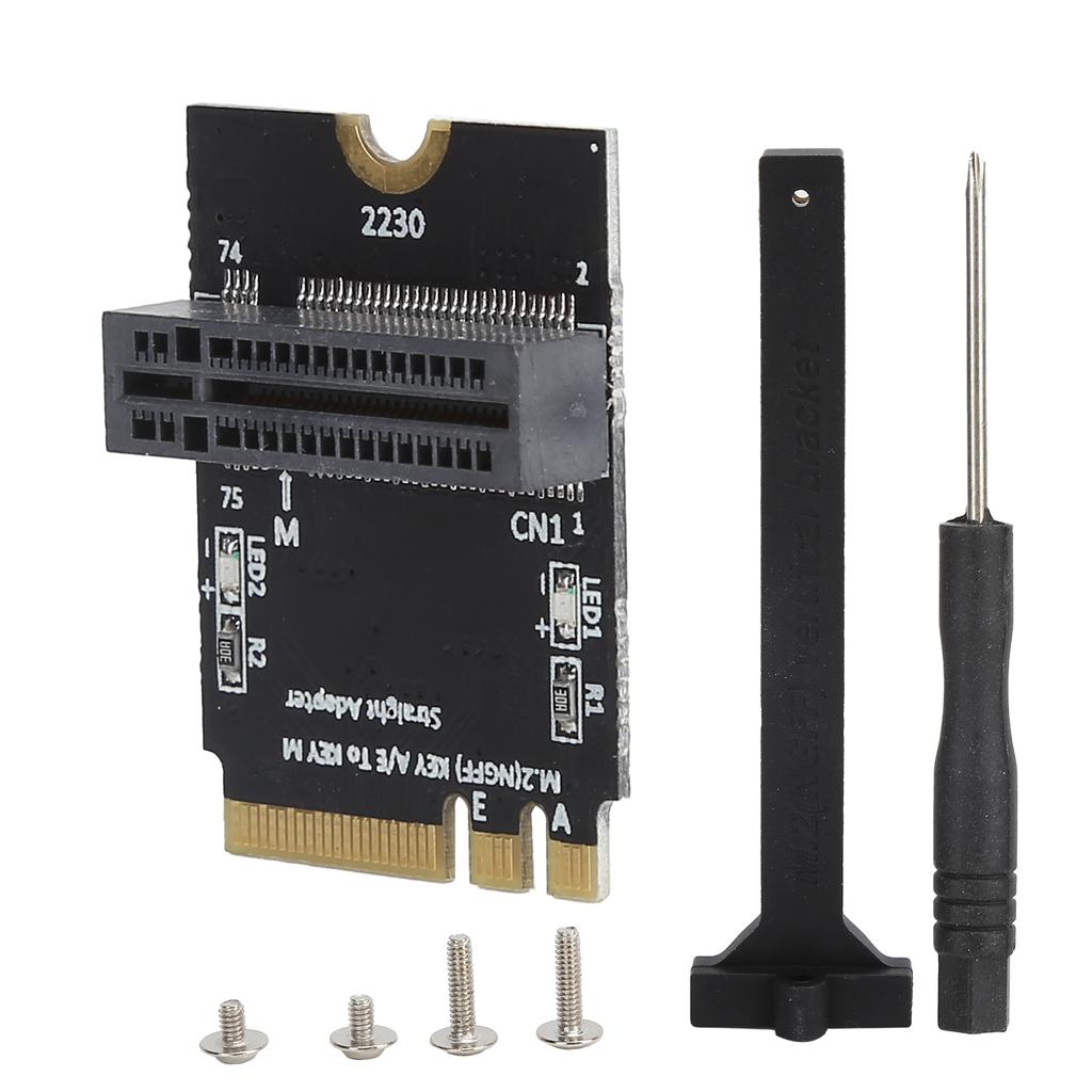 Адаптер-карта M.2 SSD KEY A E NGFF на Nvme Твердотельный накопитель Вертикальная плата-адаптер