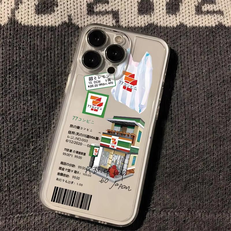 Япония Токио Осака Канагава Чехол для телефона с наклейкой Для IPhone 17 16 15 14 Plus 13 12 Mini 11 Pro Max 17 Air 16E X XS XR Мягкая задняя крышка