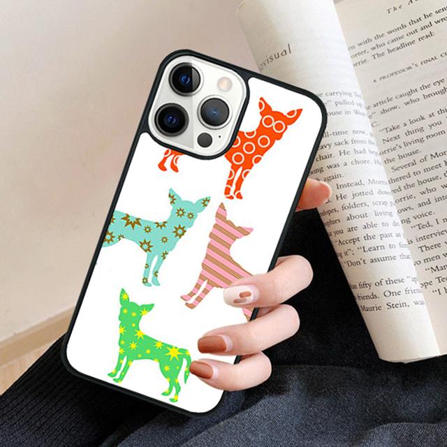 Чихуахуа Милая Собака Щенок Чехол для Телефона Задняя Крышка для iPhone 17 Air 16 15 14 13 11 12 Pro Max Plus Fundas Coque