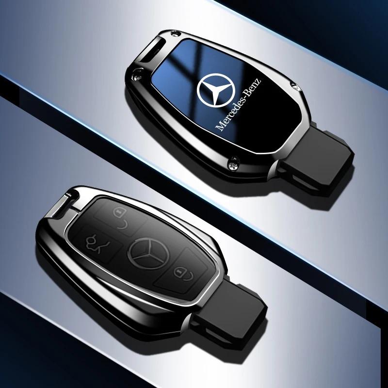 Чехол-держатель для автомобильного ключа, чехол-сумка для Mercedes Benz A B C S-класса AMG GLA CLA GLC W176 W221 W204 W205, аксессуары-брелок