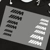 BBJE7 Sticker Brake Caliper Sticker Label BMW MLogo Personalized Modification Decorative Sticker For M Performance BMW F20 F40 F22 F30