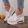 2024 Summer New Plus-size Women's Casual Platform Sandals Flower Summer Sneakers
