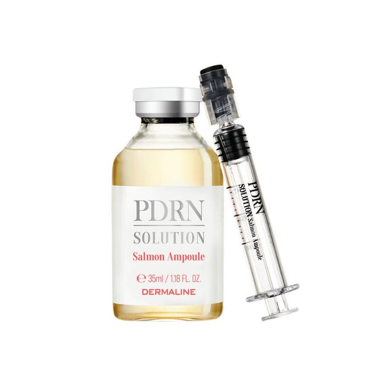 DERMALINE D-Rexo PDRN Solution Лососевая ампула (35мл) - Премиальная мезотерапия против старения и перезарядка регенерации кожи